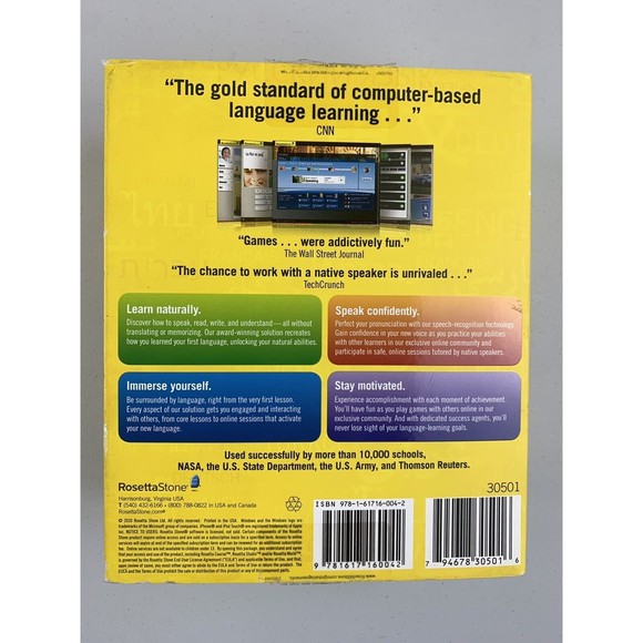 Rosetta Stone German Level 1 Language Learning Software Deutsch RosettaStone - Picture 3 of 10